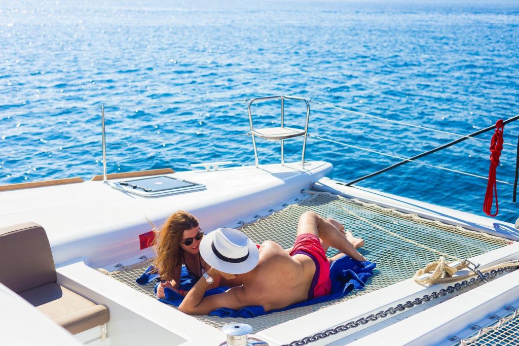 Santorini concierge services: catamaran cruises